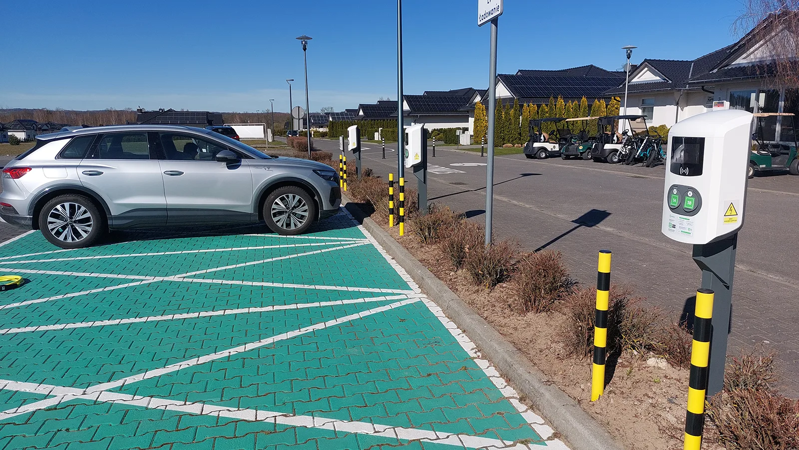 Nowy system dla trzech stacji ładowania SAND VALLEY GOLF RESORT PASŁĘK